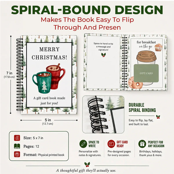 Christmas gift-card book gallery photo