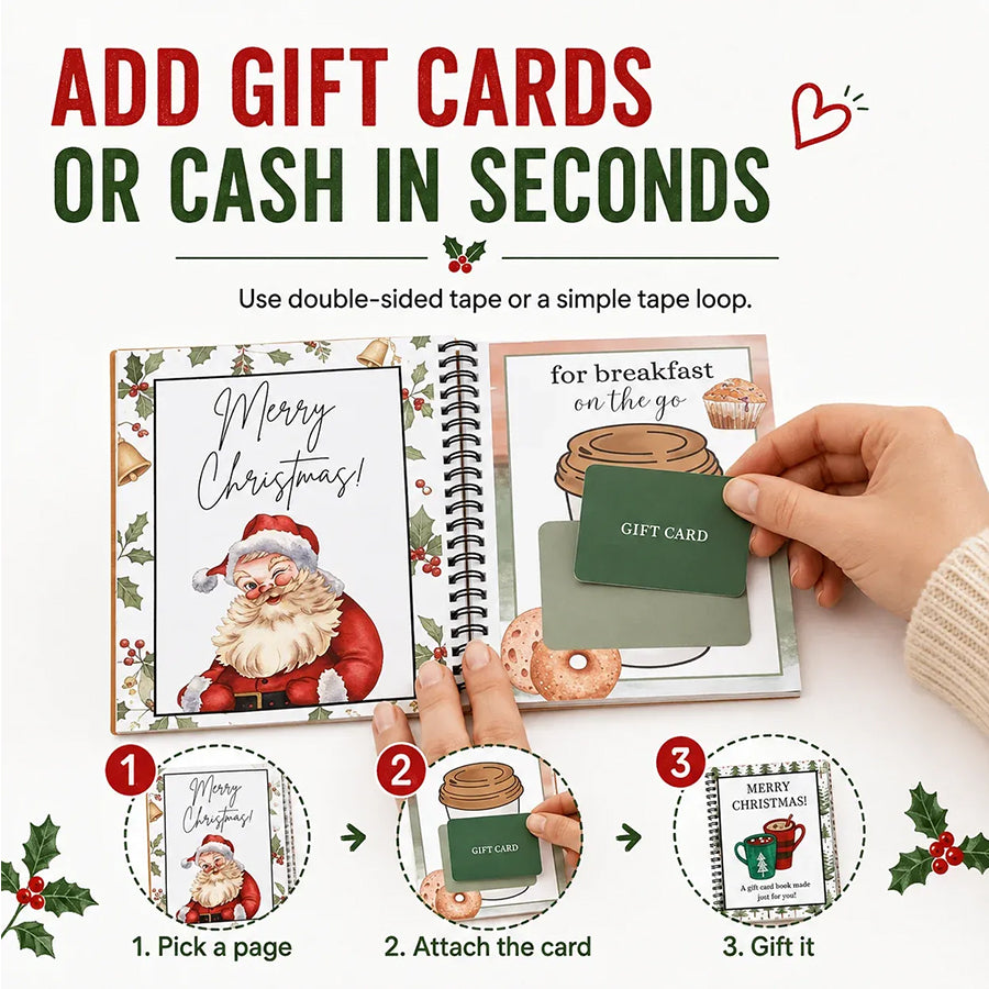 Christmas Gift Card Book original gallery image 7