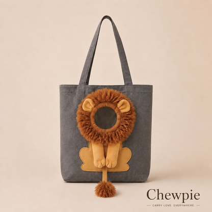 🦁🐱 50% OFF – Adorable Animal-Shaped Cat Shoulder Bag