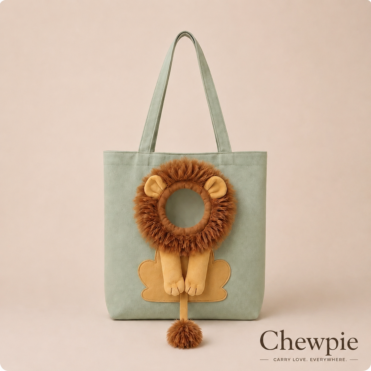 🦁🐱 50% OFF – Adorable Animal-Shaped Cat Shoulder Bag