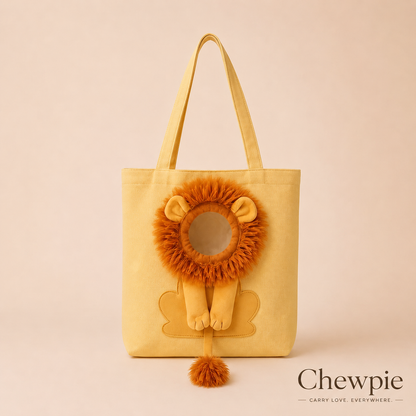 🦁🐱 50% OFF – Adorable Animal-Shaped Cat Shoulder Bag