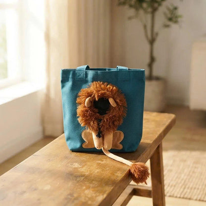 🦁🐱 50% OFF – Adorable Animal-Shaped Cat Shoulder Bag