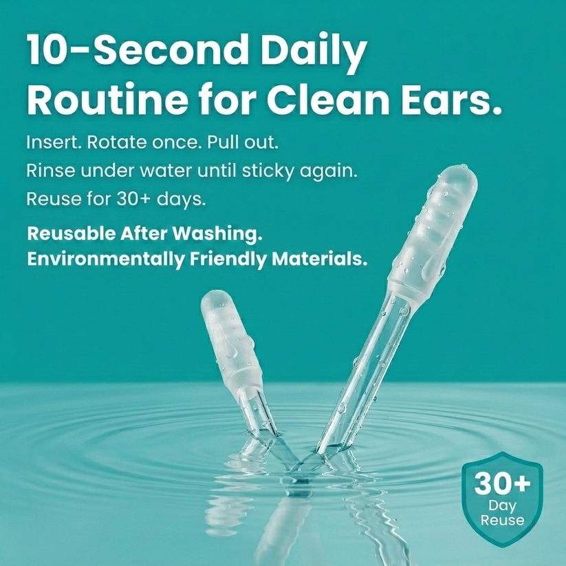 🔥Last Day 49% OFF -Sticky Ear Cleaner(24ps)