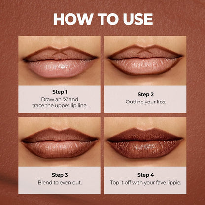 Easy Glide Lip Liner — Creamy, Blendable Color with Smooth Application