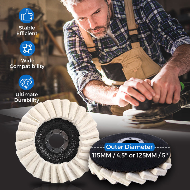 🎁 Limited time 49% OFF🎁✨Wool Felt Flap Polishing Disc