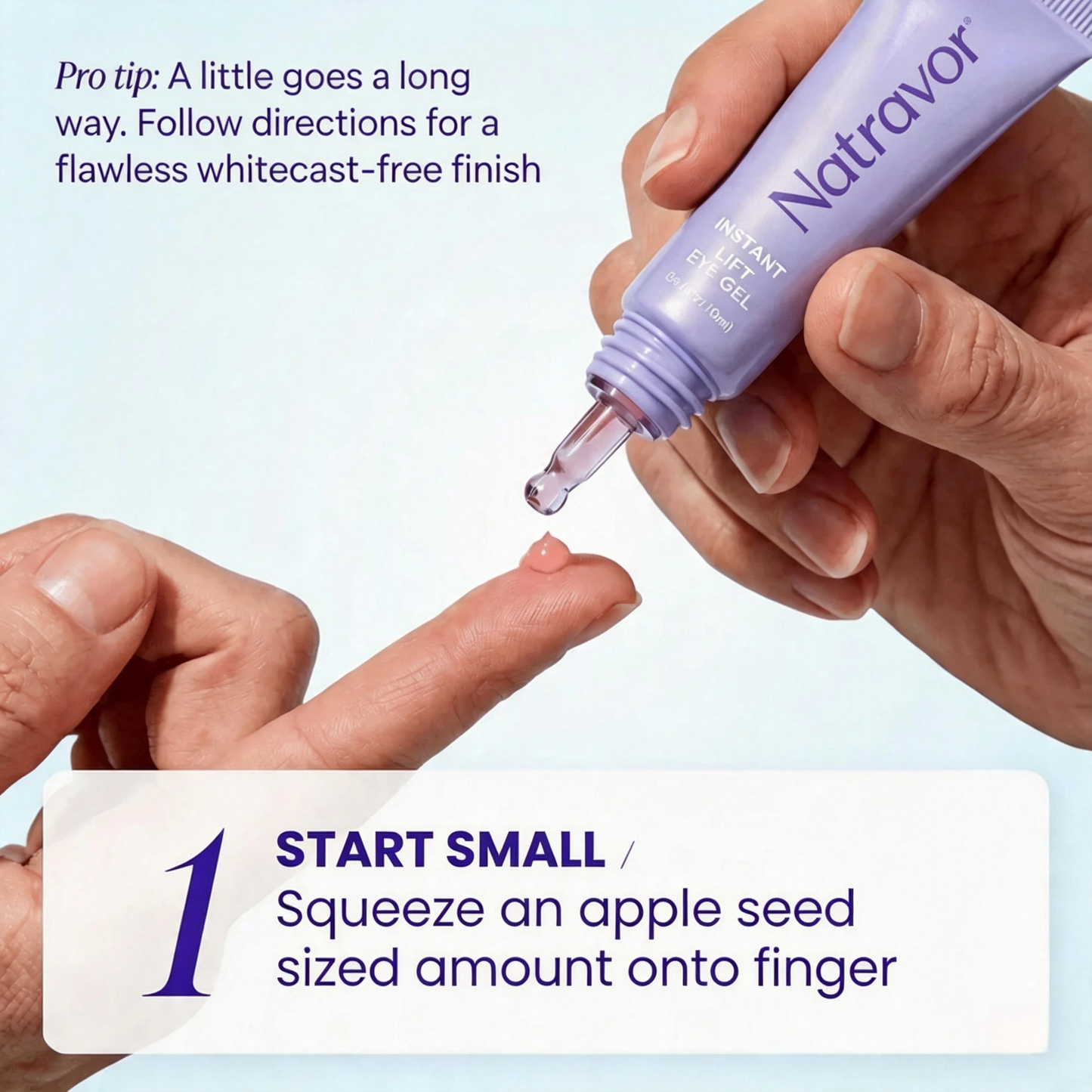 ✨ Natravor Instant Lift Eye Gel – Smooth Wrinkles & Reduce the Look of Under-Eye Bags 👁️💜