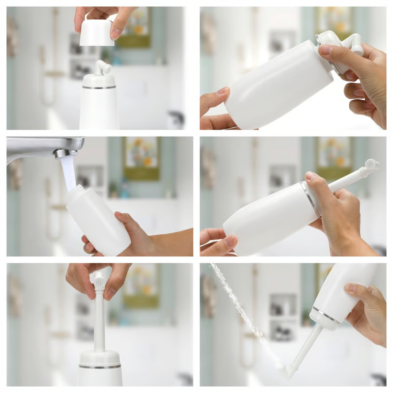 💧Portable Bidet 🧼– 🕌Perfect for Wudu & Daily Hygiene, 13.5 oz, Leak‑Proof🛒