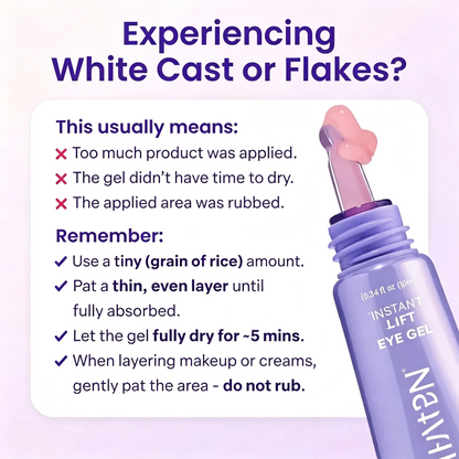 ✨ Natravor Instant Lift Eye Gel – Smooth Wrinkles & Reduce the Look of Under-Eye Bags 👁️💜