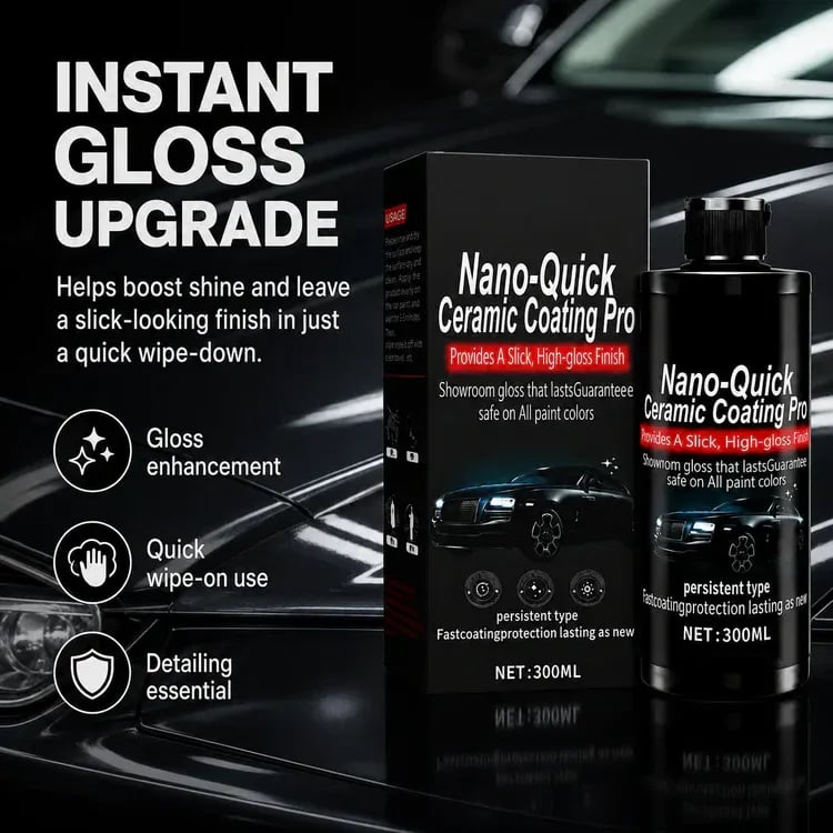 🔥 Last Day 50% OFF-Automotive Nano Ceramic Coating Spray