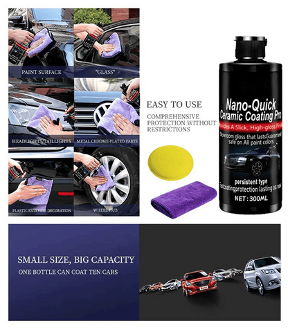 🔥 Last Day 50% OFF-Automotive Nano Ceramic Coating Spray