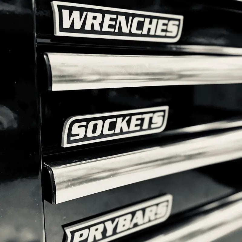 12-Pack🧲 Garage Goals: The 3D-Printed Magnetic Labels That Clean Up Your Toolbox Instantly! 🛠️📦