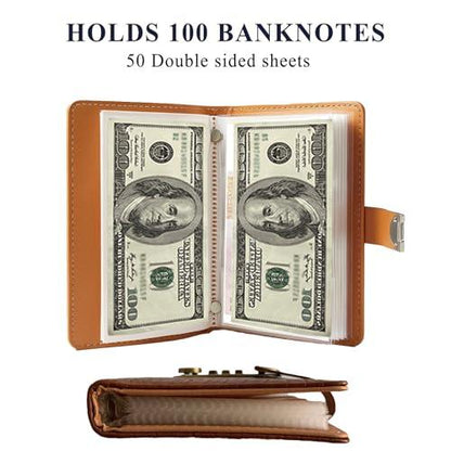 🔥 Last Day 50% OFF —100 Transparent Pocket Currency Collectors Album