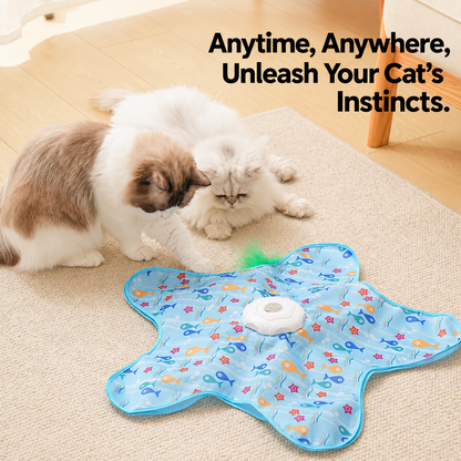 🔥 Last Day 50% OFF-Automatic Interactive Pet Chase Toy – 3 Modes, USB Rechargeable