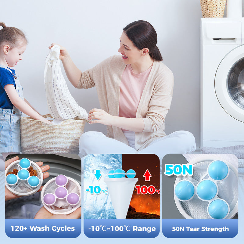 🧼 Reusable Washing Machine Hair Filters | Pet Hair Catcher & Lint Trap | Prevents Clogged Drainage Pipes. 🚿✨