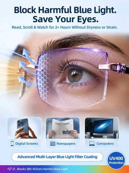 🔥 50% OFF![Regain Your Youthful Vision] Smart Zoom Diamond-Cut Reading Glasses🔥