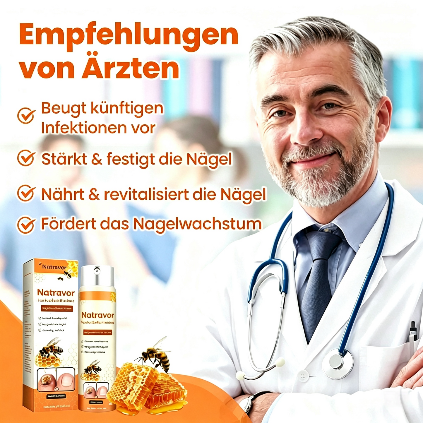 Natravor® Hochwertiges Spray zur Nagelpflege