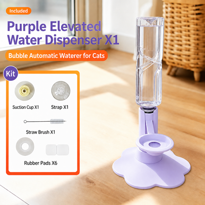 Gravity Cat Water Dispenser Stand - Spill-Proof