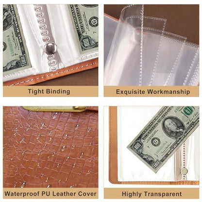 🔥 Last Day 50% OFF —100 Transparent Pocket Currency Collectors Album