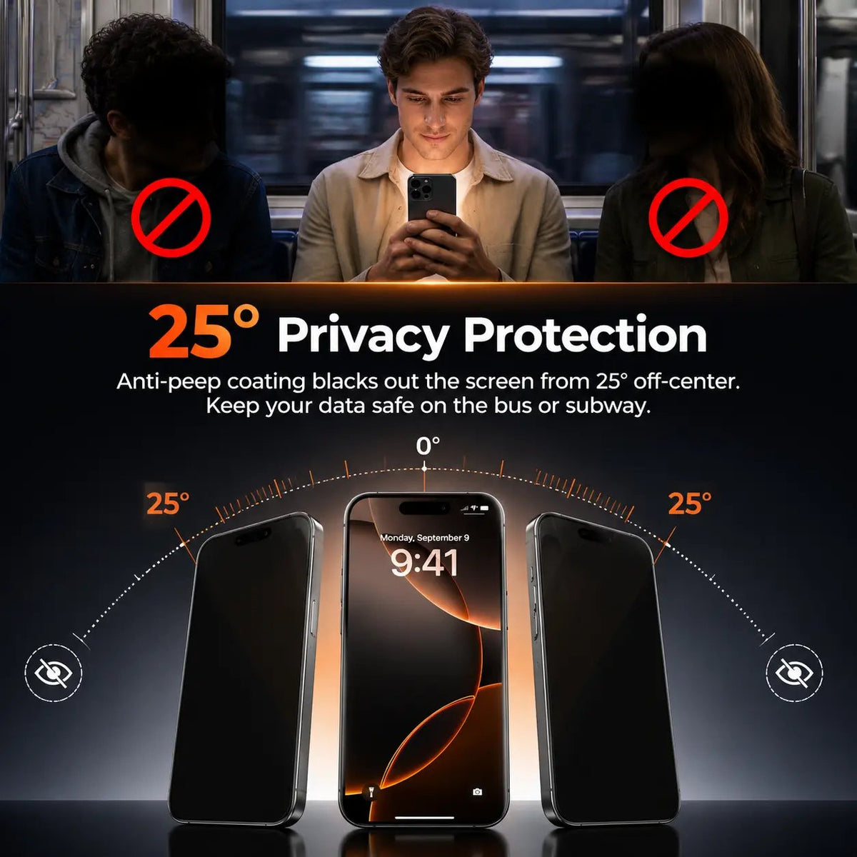 🔥Last Day 50% OFF -PandaShield 2-Pack Screen Protector for iPhone