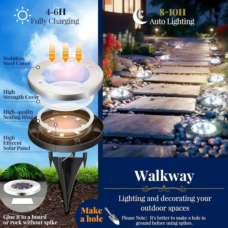 🔥 Limited Time Offer🌞Solar Lights for Outside💡
