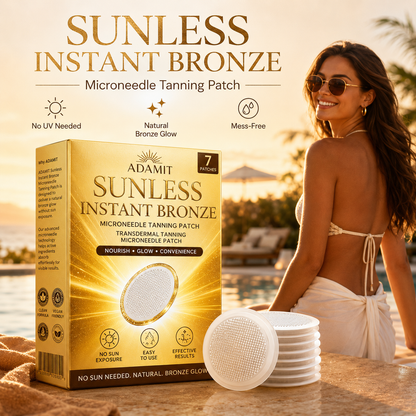 ADAMIT® Sunless Instant Bronze Tanning Microneedle Patch