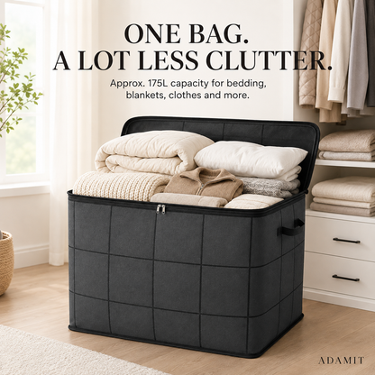 XXL Foldable Storage Bag with Reinforced Handles