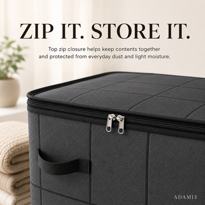 XXL Foldable Storage Bag with Reinforced Handles