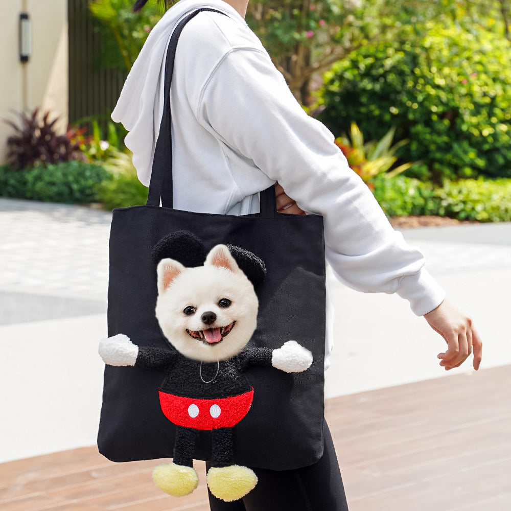 ADAMIT Black Mouse Bag