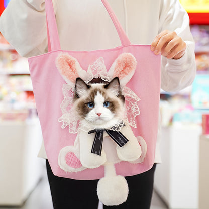 🦁🐱 50% OFF – Adorable Animal-Shaped Cat Shoulder Bag