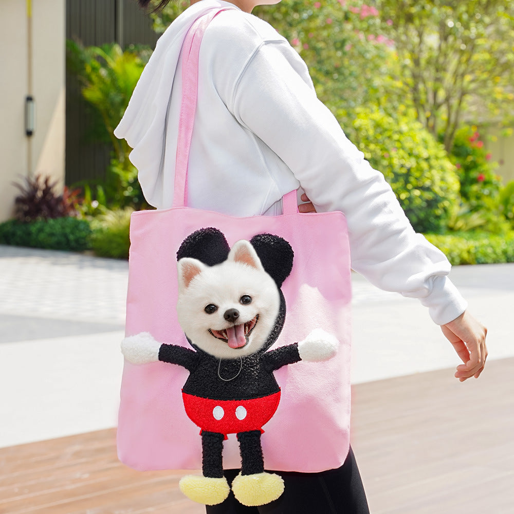 ADAMIT Pink Mouse Bag
