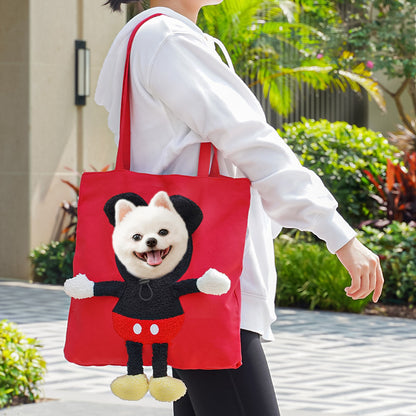 🦁🐱 50% OFF – Adorable Animal-Shaped Cat Shoulder Bag