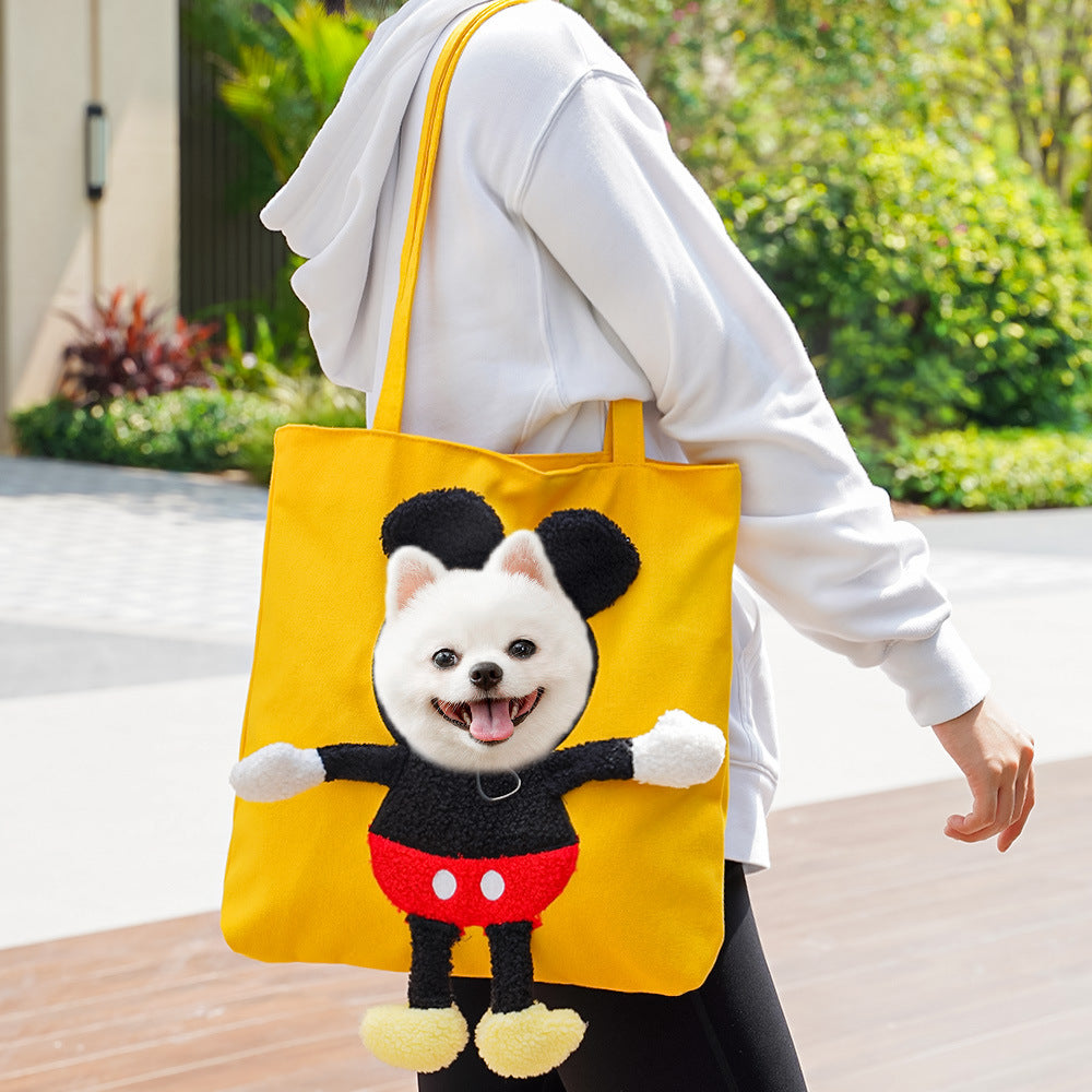 ADAMIT Yellow Mouse Bag