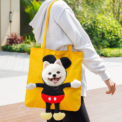 🦁🐱 50% OFF – Adorable Animal-Shaped Cat Shoulder Bag