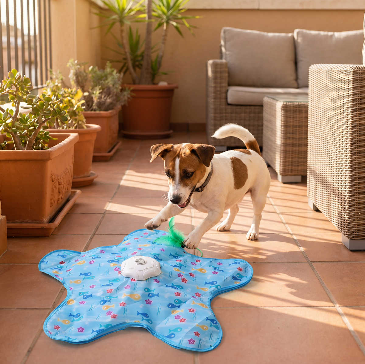 🔥 Last Day 50% OFF-Automatic Interactive Pet Chase Toy – 3 Modes, USB Rechargeable