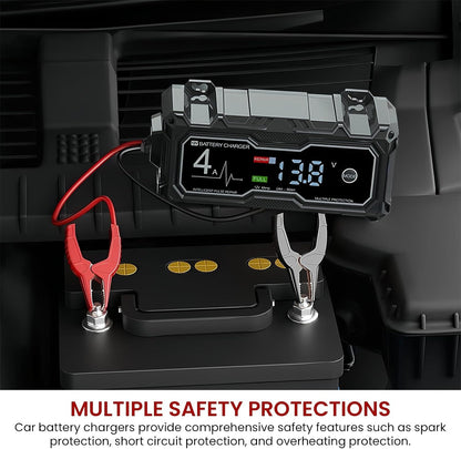 Jump Starter - 10L Gas/8L Diesel, Smart Charger &Power Bank
