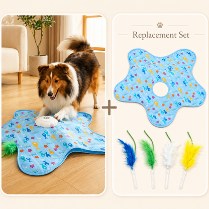 🔥 Last Day 50% OFF-Automatic Interactive Pet Chase Toy – 3 Modes, USB Rechargeable