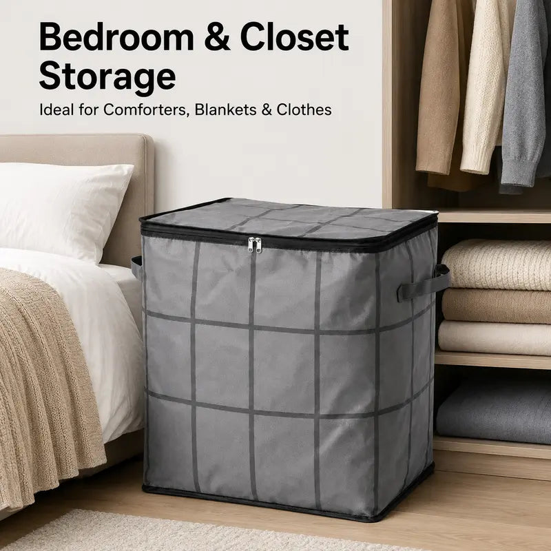 Zippered XXL foldable storage bag