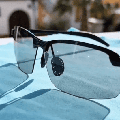 Photochromic Sunglasses with Anti-glare Polarized Lens