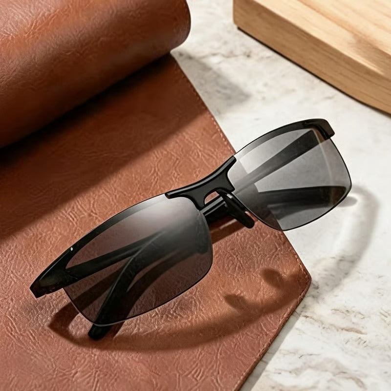 Photochromic Sunglasses with Anti-glare Polarized Lens