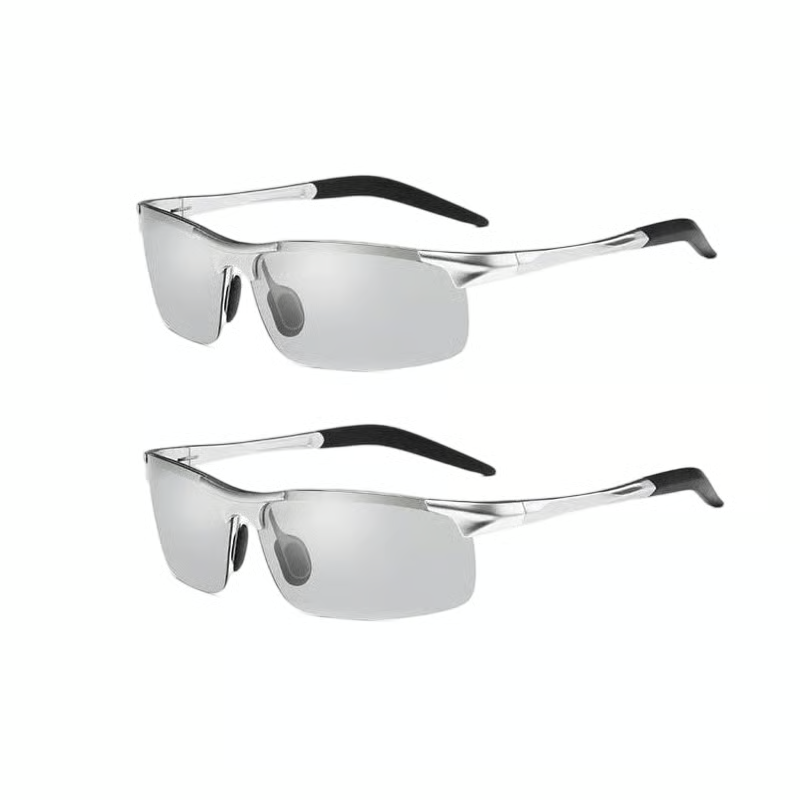Photochromic Sunglasses with Anti-glare Polarized Lens