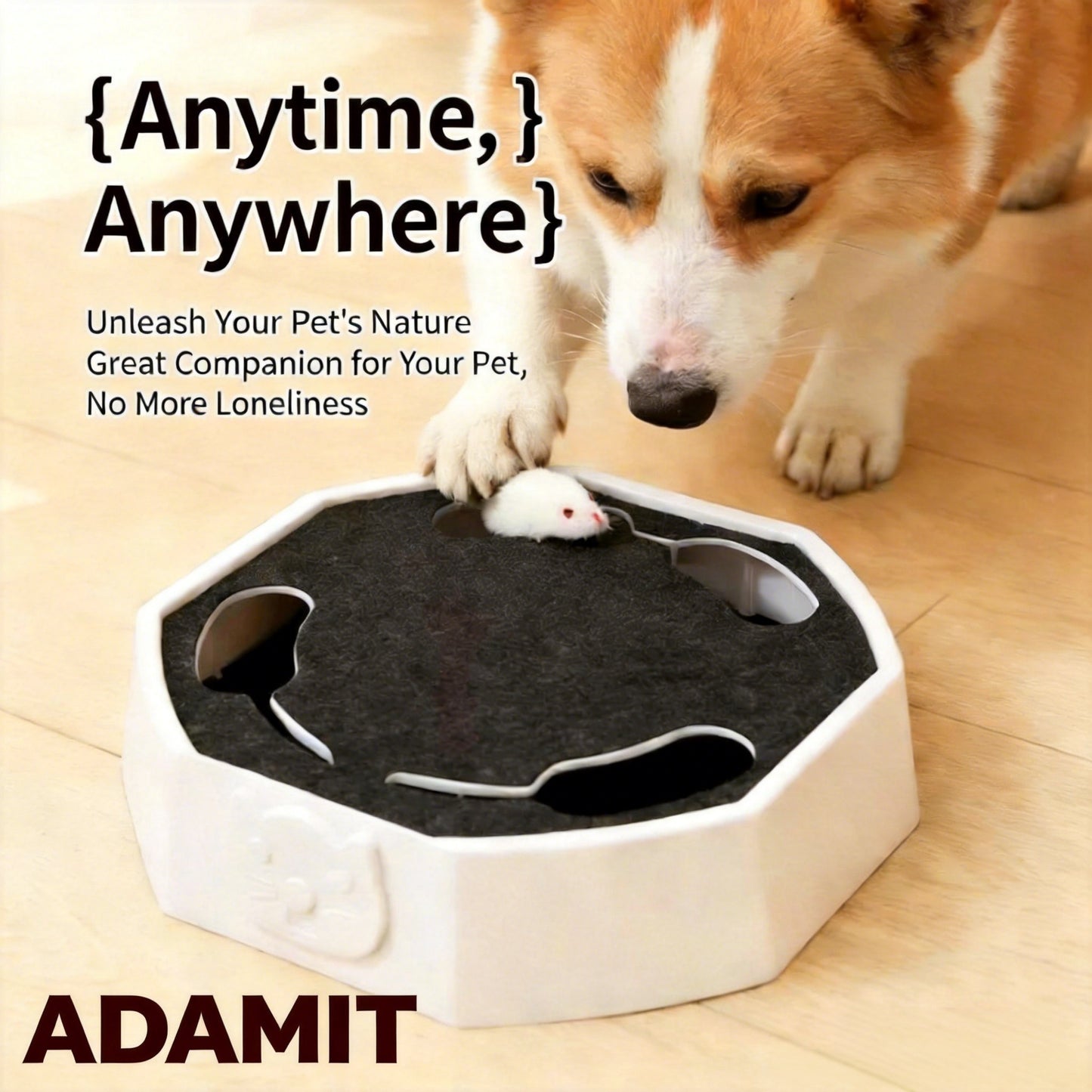 🔥Interactive Cat Turntable Toy – Keep Your Cat Happy & Active While You're Away