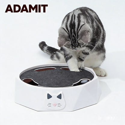 🔥Interactive Cat Turntable Toy – Keep Your Cat Happy & Active While You're Away