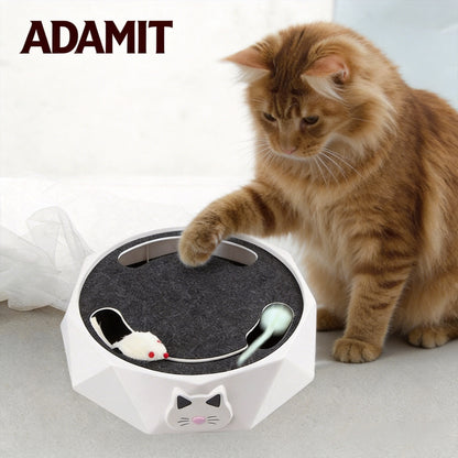 🔥Interactive Cat Turntable Toy – Keep Your Cat Happy & Active While You're Away