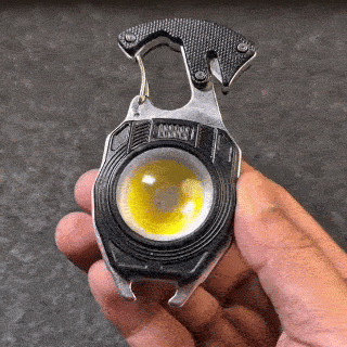 8-in-1 multifunctional keychain flashlight, gallery image 2