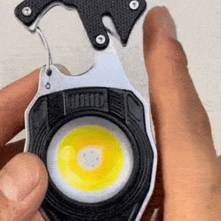 8-in-1 multifunctional keychain flashlight, gallery image 4