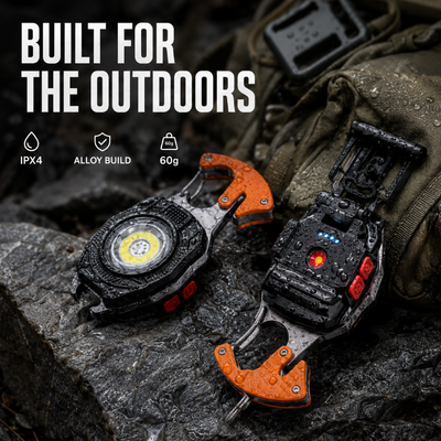 8-in-1 multifunctional keychain flashlight, gallery image 7