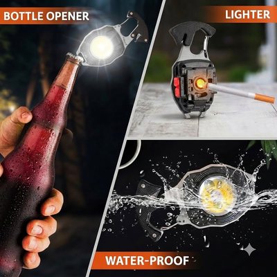8-in-1 multifunctional keychain flashlight, gallery image 10