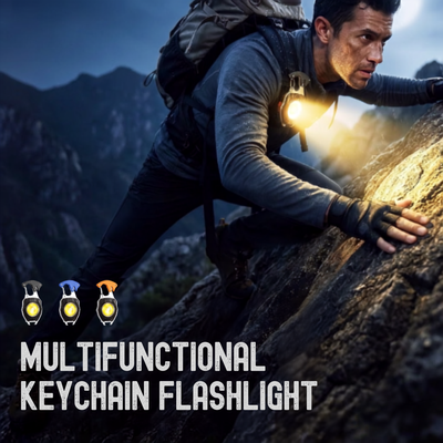 8-in-1 multifunctional keychain flashlight, gallery image 12